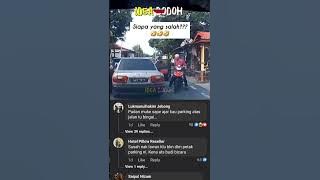 'SALAH SIAPA?' PROTON WIRA SONDOL KERETA YANG PARKING DI LUAR RUMAH