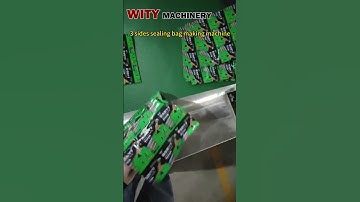 3 Sides Sealing Bag Making Machine