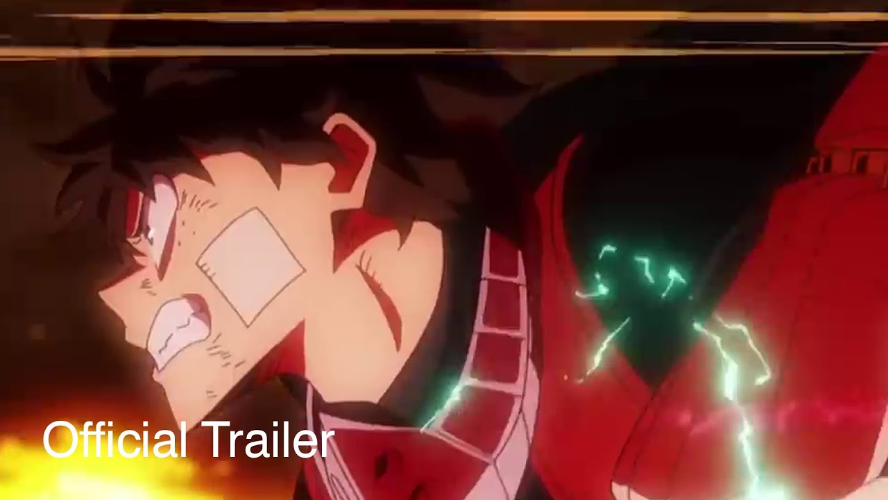 My Hero Academia: Heroes Rising Resmi Fragman kapak görseli