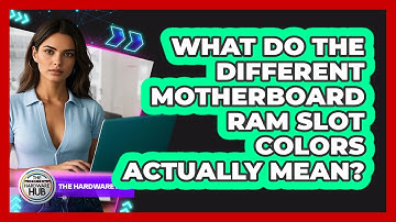 What Do The Different Motherboard RAM Slot Colors Actually Mean? - The Hardware Hub