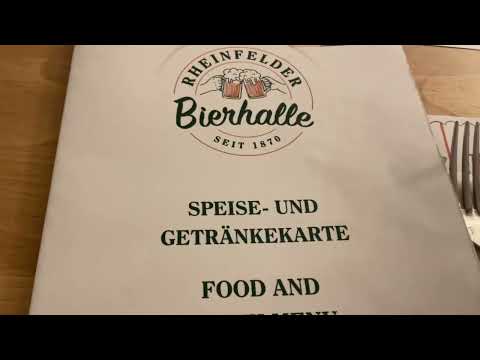 Cheap Food in Zurich - Rheinfelder Bierhalle