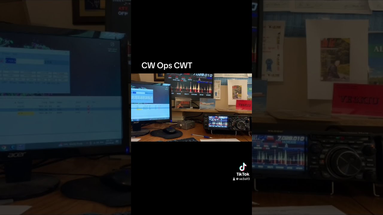 CWops High Speed Morse Code Radio Hamradio Cwt Yaesu