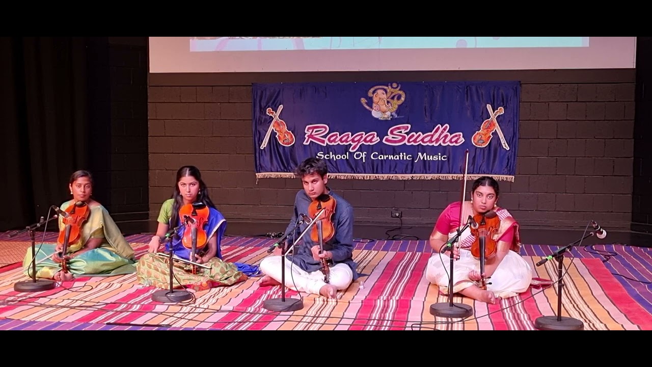 Vatapi Ganapathim by students of Raaga Sudha School of Carnatic Music ...