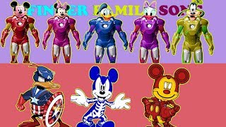 Mickey And Friends With Finger Family Song