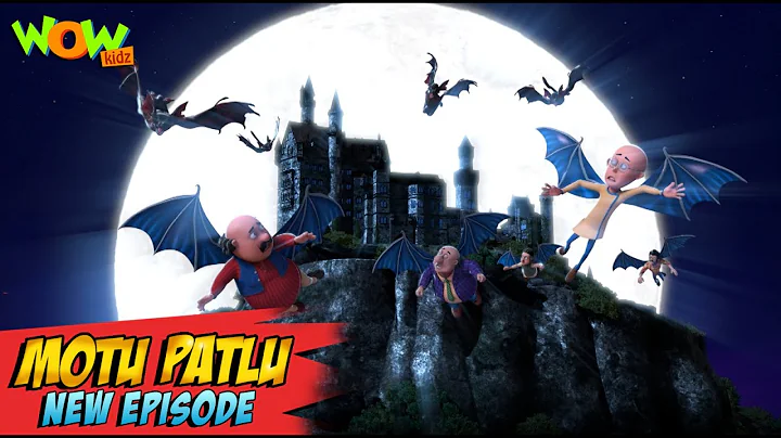 Motu Patlu New Episodes 2021 | Alien's Castle | Funny Stories | Wow Kidz