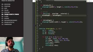 CP1: Animation in P5JS – Frame Count & Timing