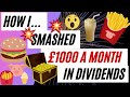 How to make 1000 per month dividend income with shares