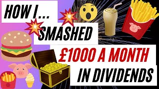 How to Make £1000 Per Month Dividend Income With Shares