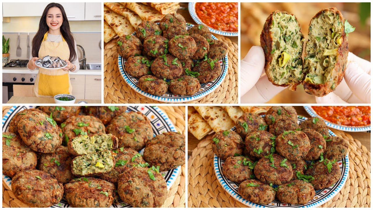 لعشاق السردينة🐟كفتة تونسية بالسردينة وجبة عشاء سهلة وسريعة مايتشبعش منها وبنة غير عادية😋🧆Kefta