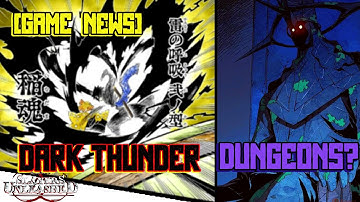 [GameNews&codes] Dark Thunder and Dungeons In Future Updates?!! Slayers Unleashed