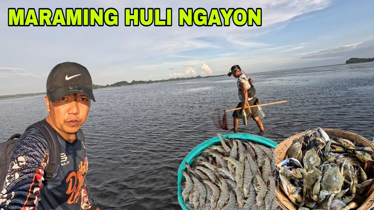 Nakarami kami ng huli ng crabs hipon at mga lamang dagat 