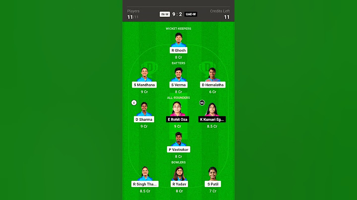 IND-W vs UAE-W Dream 11, IND-W vs UAE-W Dream11,India vs UAE Women's 5th T20 Asia Women Asia Cup