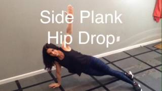 Side Plank Hip Drop - Core Workout