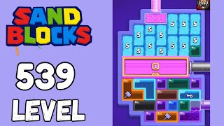 Sand Blocks Level 539 Walkthrough Solution