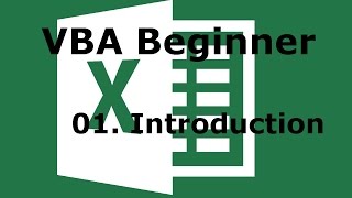 VBA Beginner - 01. Introduction