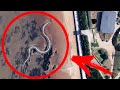 Titanoboa Monster Snake Skeleton? | Creepy Google Earth (jet and gliss)