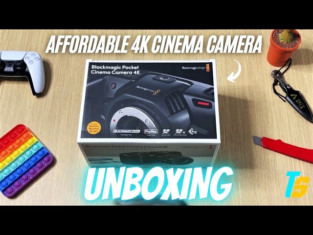 Blackmagic Pocket Cinema Camera 4k Unboxing! - YouTube