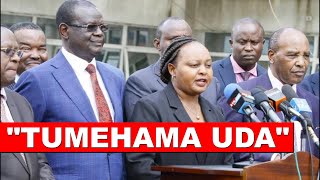 'TUMEHAMA UDA!' MT. Kenya leaders unite, curse Ruto and promise to stand with Uhuru!