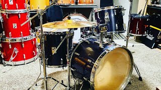 80's Sonor Performer Vintage Drum Set 13,16, 22 Bass drum