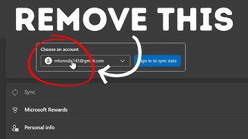 How To Remove Microsoft Account From Edge Browser