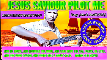 JESUS SAVIOUR PILOT ME Christian Gospel Songs Classical Guitar Instrumental Worship & Lyrics