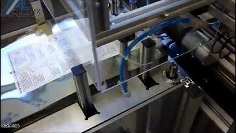 Pick & Place Feed & Labelling System - GE