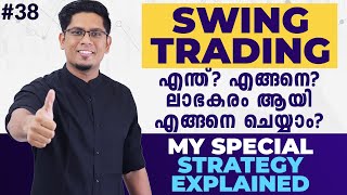 What is Swing Trading? How to Make Profits in Swing Trading? Learn Stock Trading Malayalam Ep 38