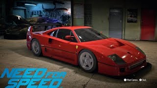 Customizing the 1987 ferrari f40 in need for speed ps4! is a
mid-engined, lightweight supercar developed by to celebrate 40th...