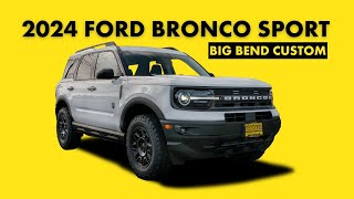 Off-Road in a Custom 2024 Ford Bronco Sport Big Bend: Walkaround Video