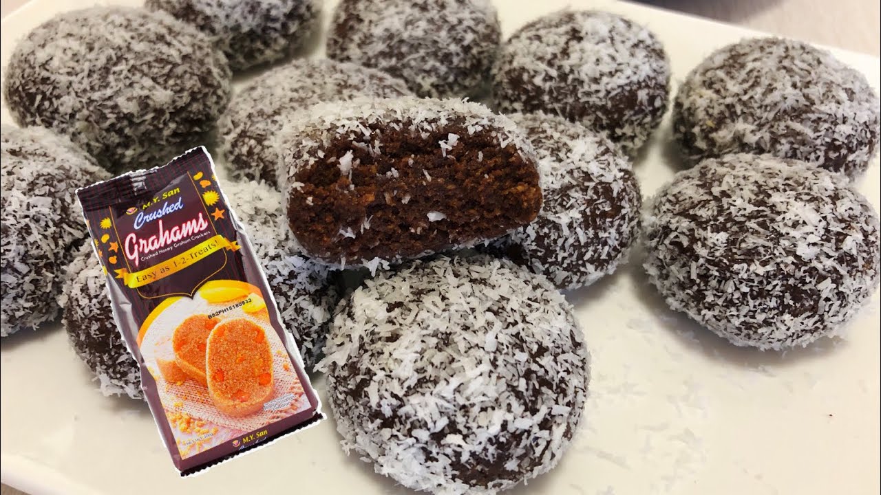 CRUSHED GRAHAM l DELICIOUS AND SUPER EASY TO MAKE l NO BAKE, NO STEAM