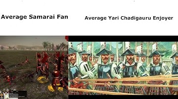 Average Samurai Fan vs Average Yari Ashigaru Enjoyer (Shogun 2)