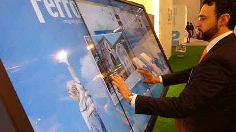 TABULA TouchTop - Multi-screen with web contents for Ferroli