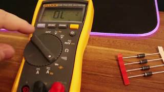 Ce indică un multimetru când măsurăm o diodă