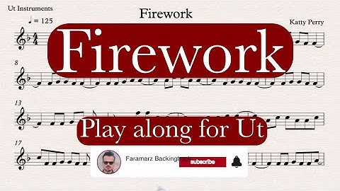 Firework - Katy Perry | Play along for Ut Instruments
