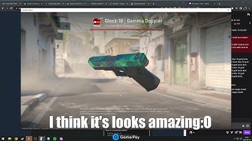 Anomaly clip: Anomaly opinion on the Glock Gamma doppler in CS2 (Looks insane)
