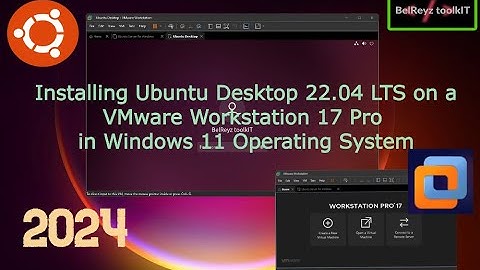 How to install Ubuntu Desktop 22.04 LTS on a VMware Workstation 17 Pro in Windows 11 (Step by Step)