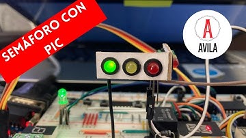 Cómo Hacer Un Semáforo Con Un PIC18F4550 y Un MAX232 | Avila