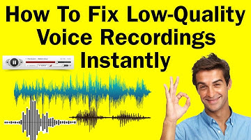 Hoe u spraakopnames van lage kwaliteit direct kunt repareren | Eenvoudige tutorial