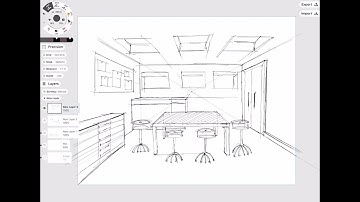 Concepts - One Point Perspective Fast Sketch Demo