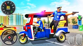 Police Tuk Tuk Rickshaw Games #7 / Auto Rickshaw Games 2022 / Tuk Tuk Rickshaw screenshot 3