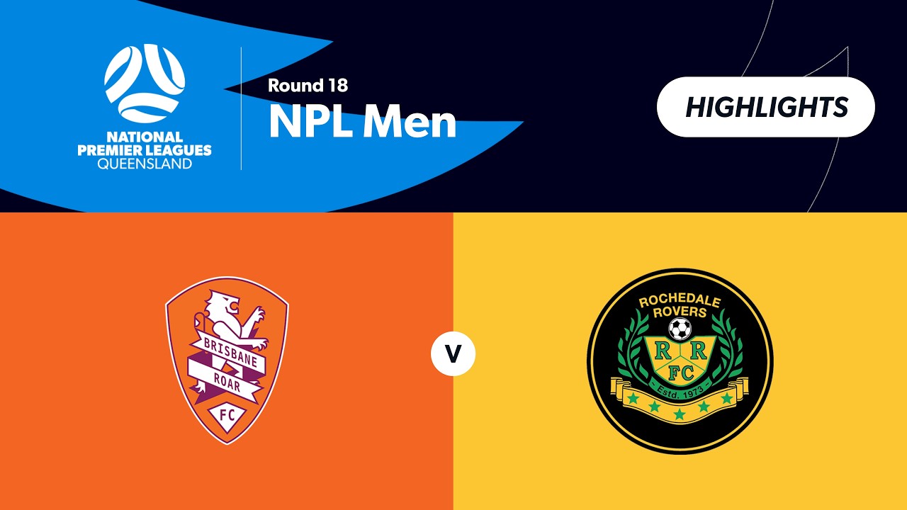Brisbane Roar Youth 4–1 Rochedale Rovers full highlights