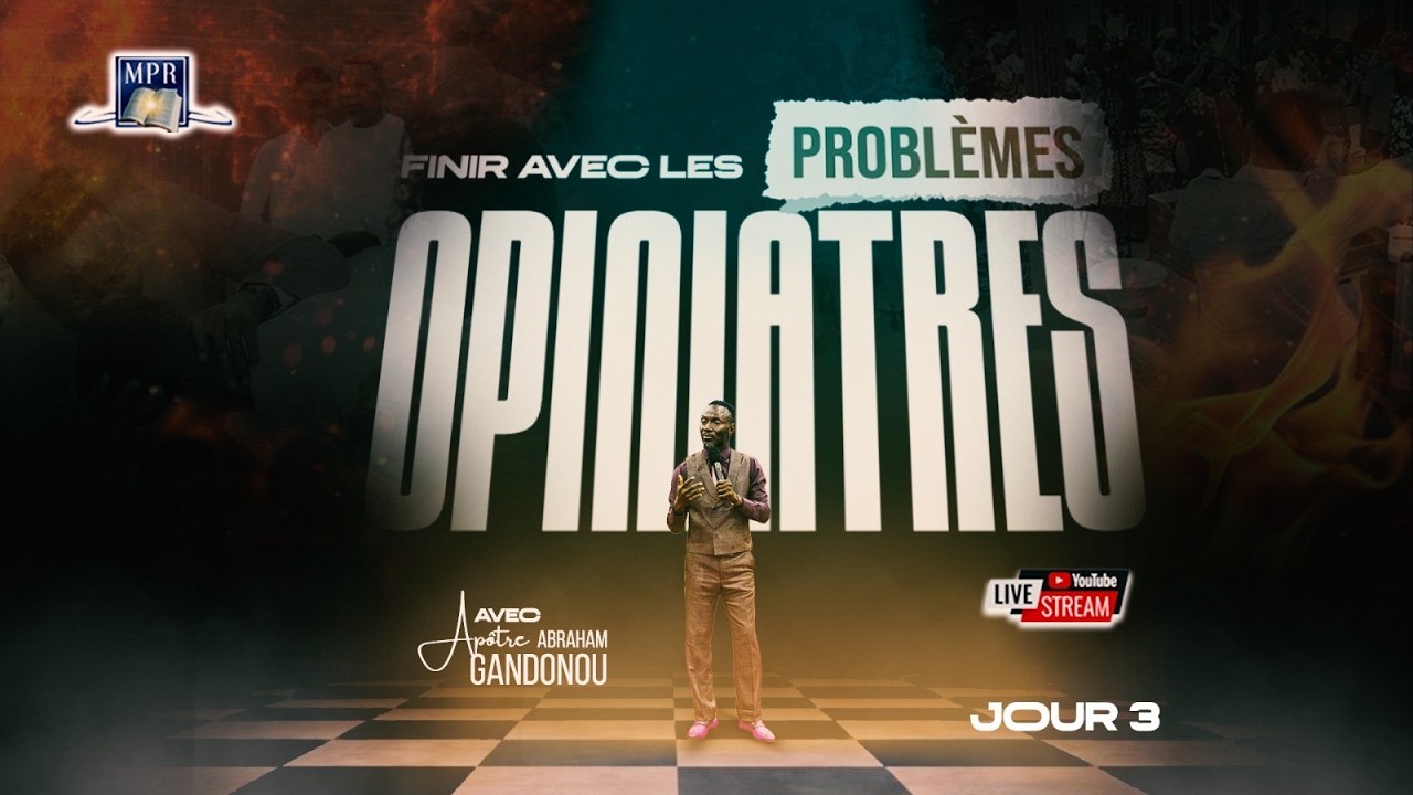 J3  | DEMOLIR  LES FORTERESSES ET LES RAISONNEMENTS | Apt. ABRAHAM GANDONOU