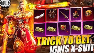 OMG!! NEW IGNIS X-SUIT CRATE OPENING |?10 UC LUCK |LUCKIEST CREATE OPENING EVER |WORLD RECORD |BGMI