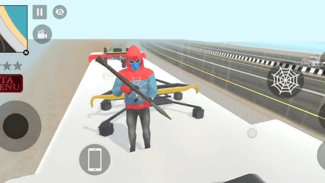 🚈Train Ka Safar 🚀Indian Thift Auto Simulator 💥Spider Man power 🎮Indian Thift Auto Simulator 💥