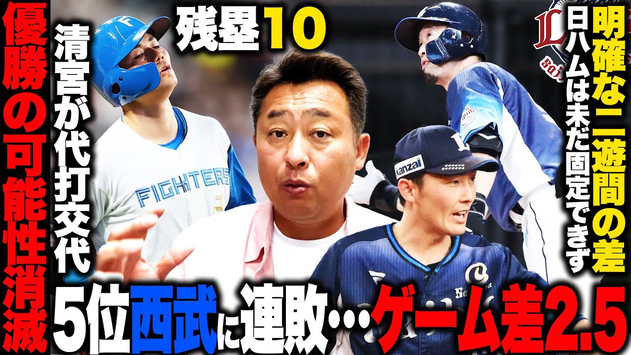 日ハム 優勝 の 可能 性