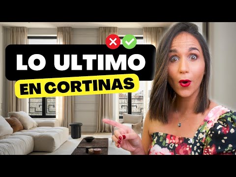 Vídeo: Cortinas para a sala: design de interiores