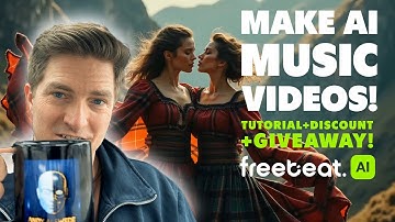🎬 How to Create AI Music Videos with Freebeat.AI | Full Walkthrough + 10% Discount + Giveaway!