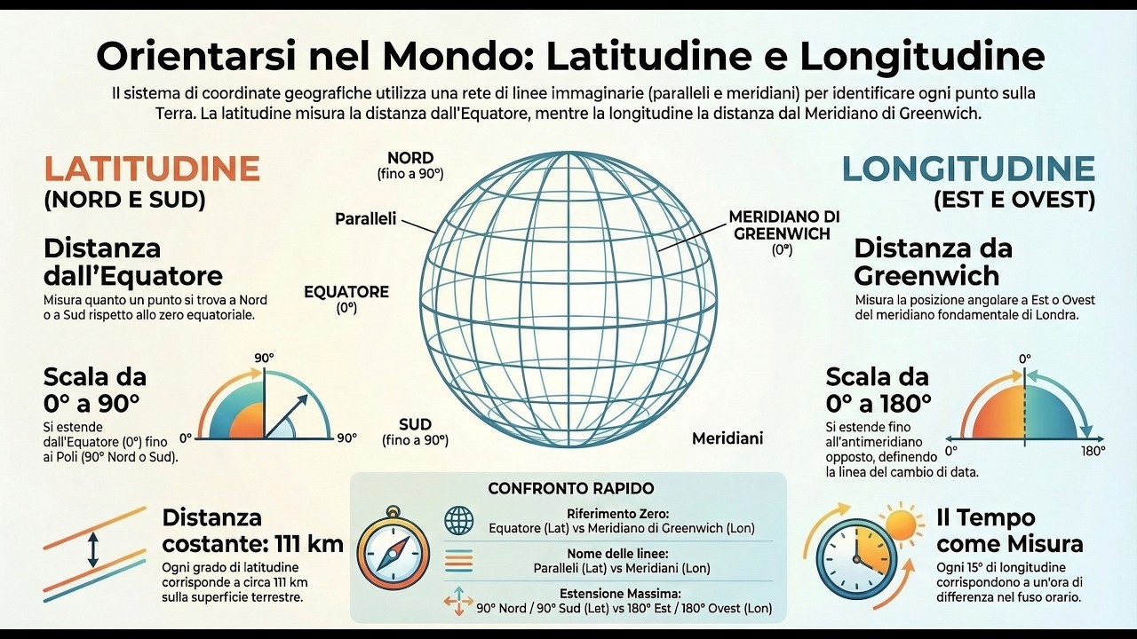 Latitudine e Longitudine
