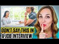 Job Interview Tips Quiz