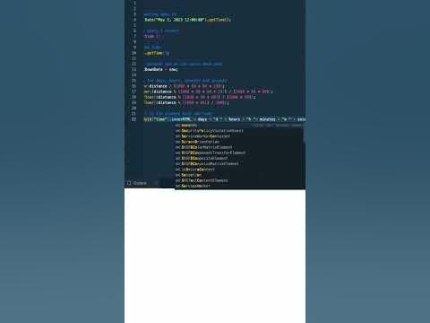 How to Code a Countdown Timer Using by JavaScript | Code in the ...